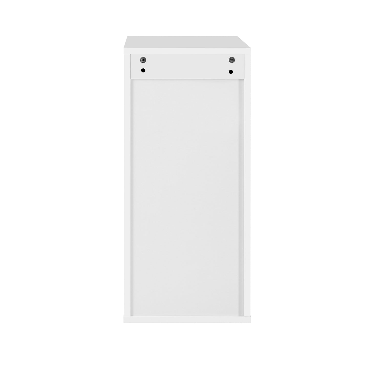 VanityFus White 12-in W x 26.3-in H x 17.7-in D 3-Drawer Wall-mount Cabinet Banks