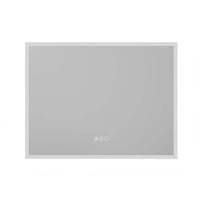 48 in W x 36 in H Rectangular Frameless Anti-Fog Wall-Mounted LED Light Bathroom Vanity Mirror in Silver
