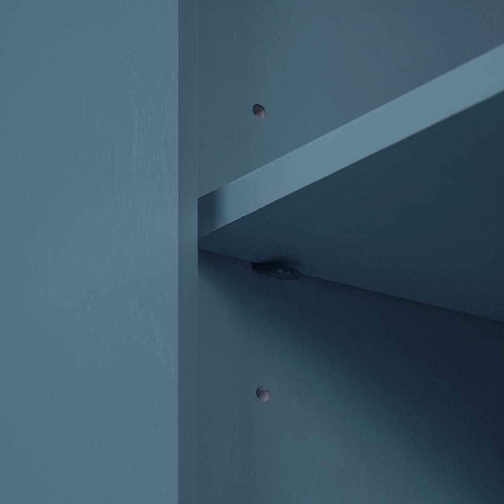 36 " Bathroom Vanity Organizer with Ceramic Sink, Set Bathroom Storage Cabinet,Antique White/Blue