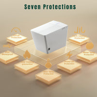Square Smart Toilet with Built-in Tank for Modern Bathroom, Remote Control, Tankless Bidet Toilet with Foot Touching Lid Opening, Auto Flush, Heated Seat, LED Digital Display, User Memory, White/Black