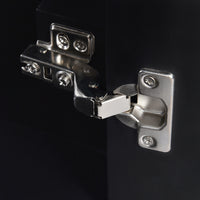 VanityFus 30-in Black Bathroom Vanity Single Sink Combo with Ceramic Top Undermount 2 Soft Close Doors 3 Drawers