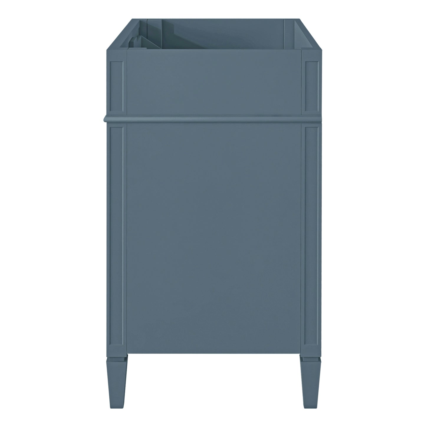 VanityFus 29.3-in Indigo Single Sink Bathroom Vanity Undermount 2 Soft-Closing Doors 3 Drawers Adjustable Shelves