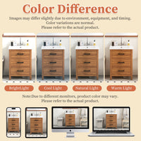 VanityFus 24.4-in Natural Wood Bathroom Vanity Single Sink Combo with Ceramic Top Undermount 3 Drawers