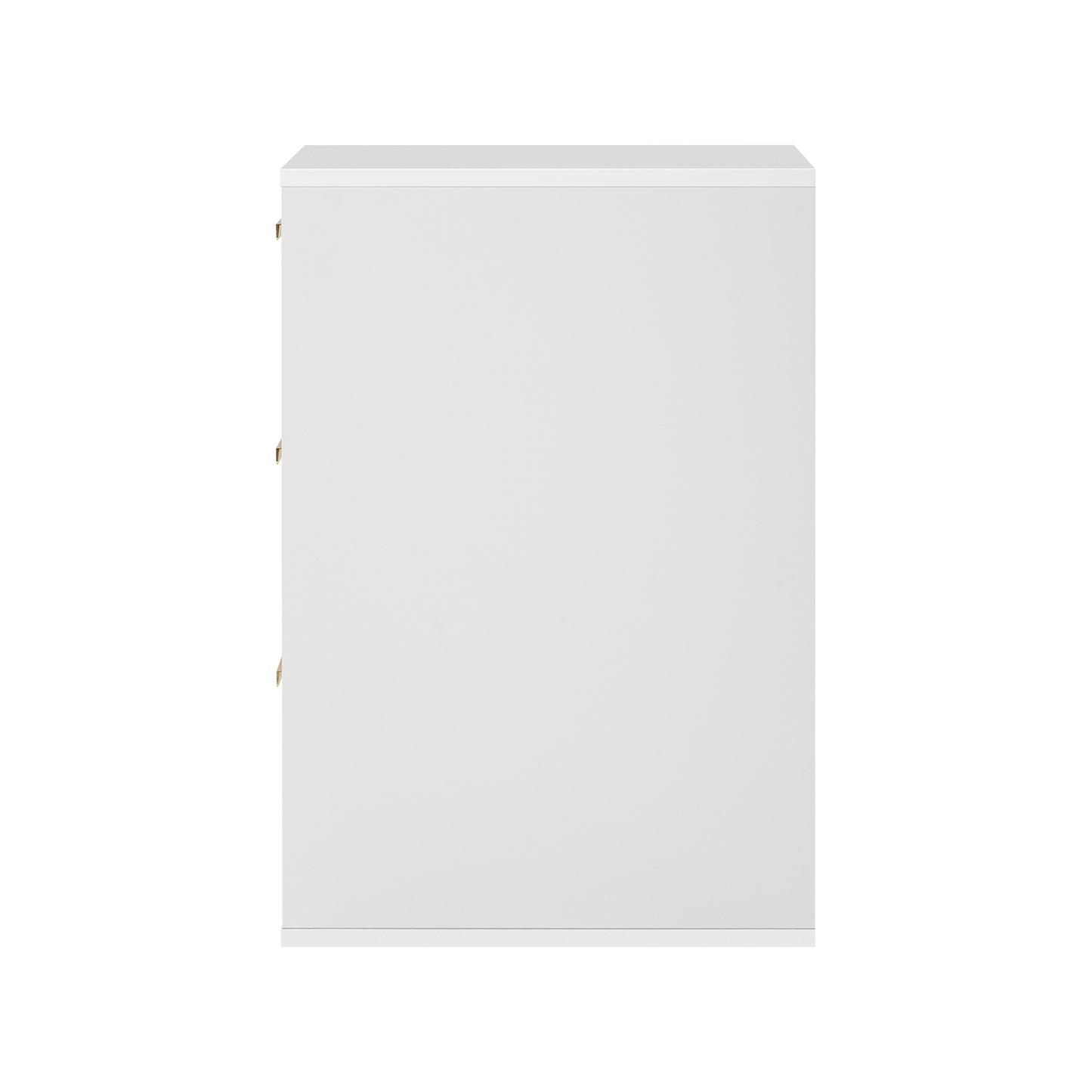 VanityFus White 12-in W x 26.3-in H x 17.7-in D 3-Drawer Wall-mount Cabinet Banks