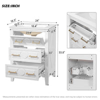 VanityFus 24-in White Single Sink Bathroom Vanity with Ceramic Top Undermount