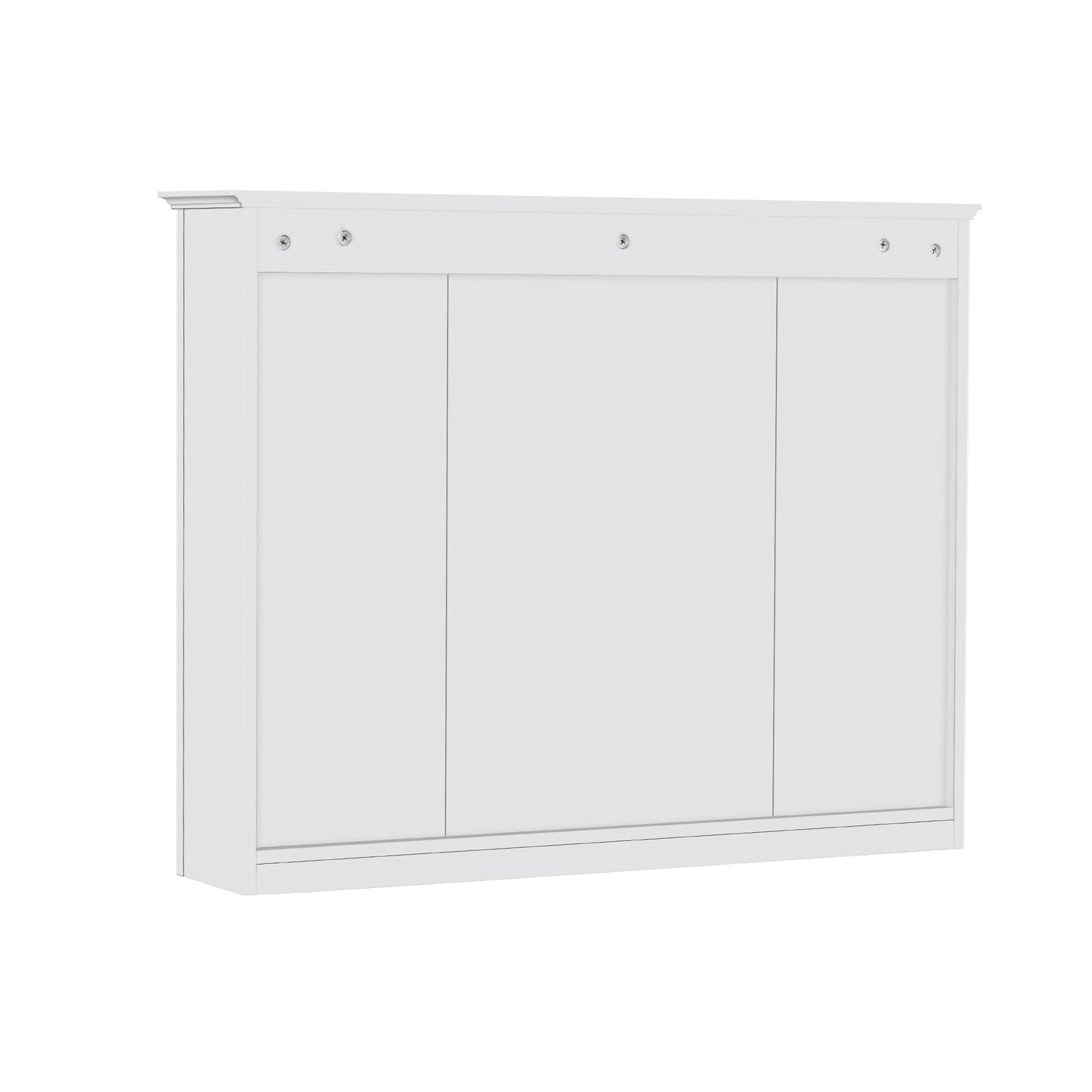 VanityFus 36-in White Bathroom Vanity Undermount Single Sink Combo Resin Top with 2 Soft Close Doors 3 Drawers Adjustable Shelves