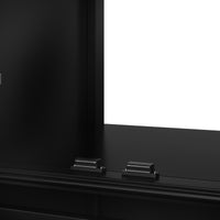 VanityFus 20-in Black Bathroom Vanity Single Sink Combo Ceramic Top 2 doors 1 drawer Undermount