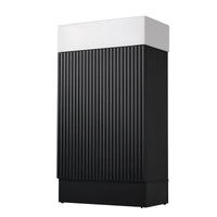 VanityFus 18.6-in Black Bathroom Vanity Single Sink Combo Undermount with Ceramic Top 1 door