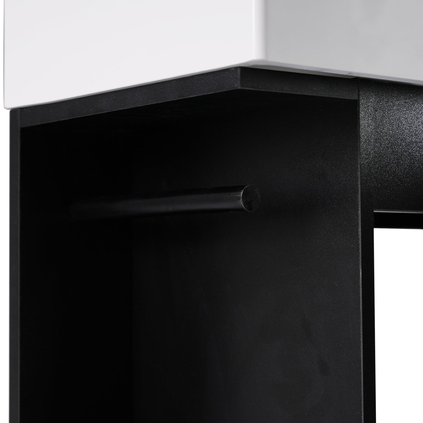 VanityFus 18.6-in Black Bathroom Vanity Single Sink Combo Undermount with Ceramic Top 1 door