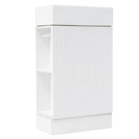 VanityFus 18.6-in White Bathroom Vanity Single Sink Combo Undermount with Ceramic Top 1 door