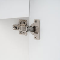 VanityFus 18.6-in White Bathroom Vanity Single Sink Combo Undermount with Ceramic Top 1 door