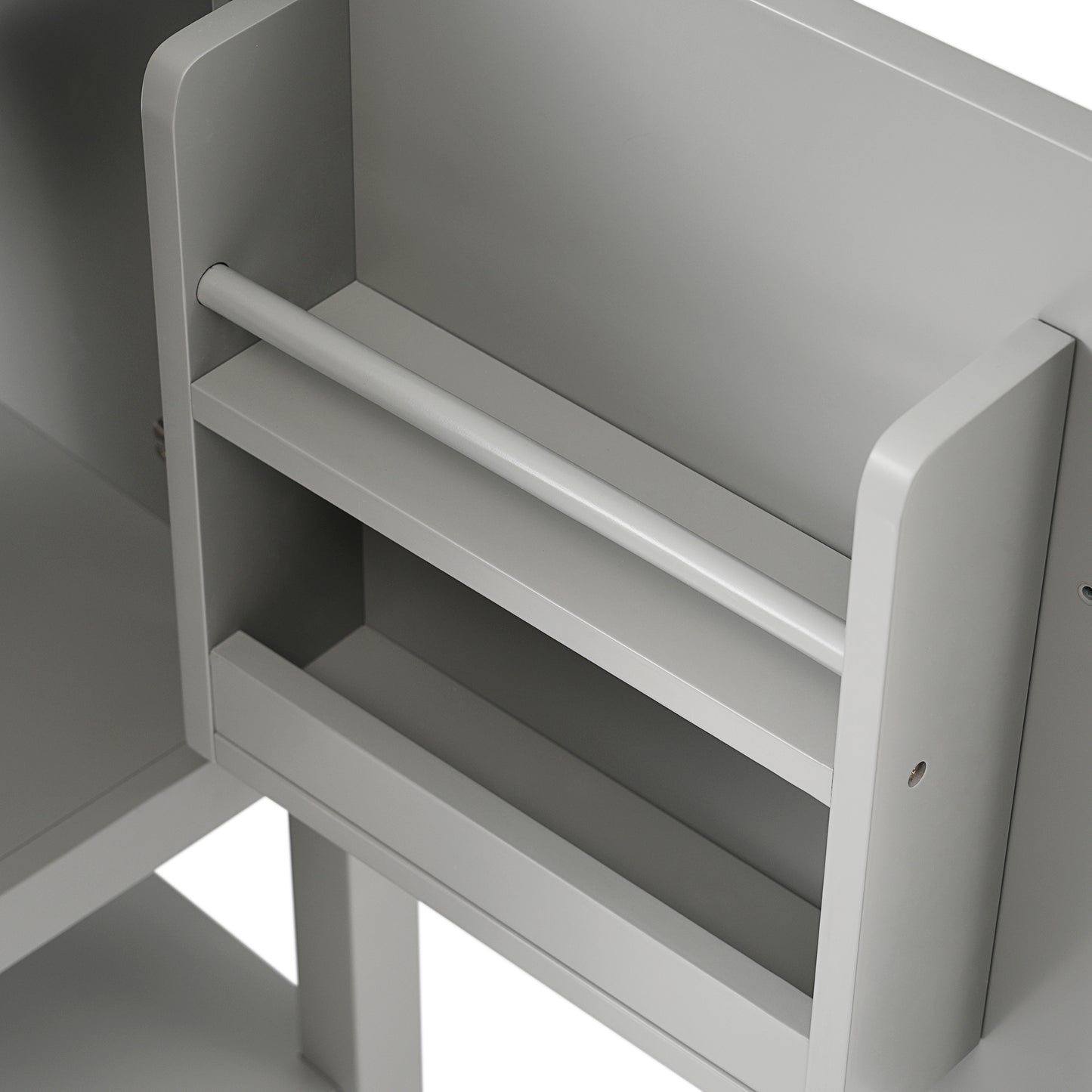 VanityFus 20-in Gray Bathroom Vanity Single Sink Combo Ceramic Top 1 Soft Close Door Undermount