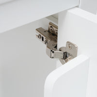 VanityFus 20-in White Bathroom Vanity Single Sink Combo Ceramic Top 1 Soft Close Door Undermount