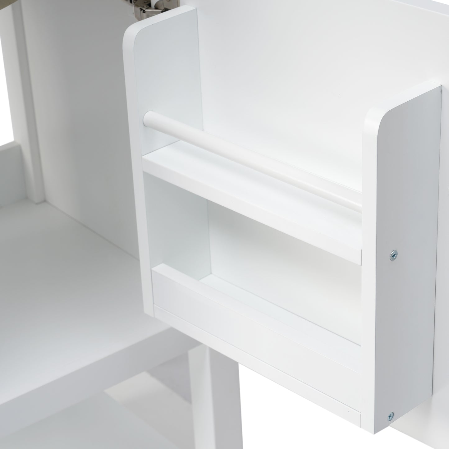 VanityFus 20-in White Bathroom Vanity Single Sink Combo Ceramic Top 1 Soft Close Door Undermount