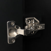 VanityFus 24-in Black Bathroom Vanity Single Sink Combo Ceramic Top 1 door Undermount