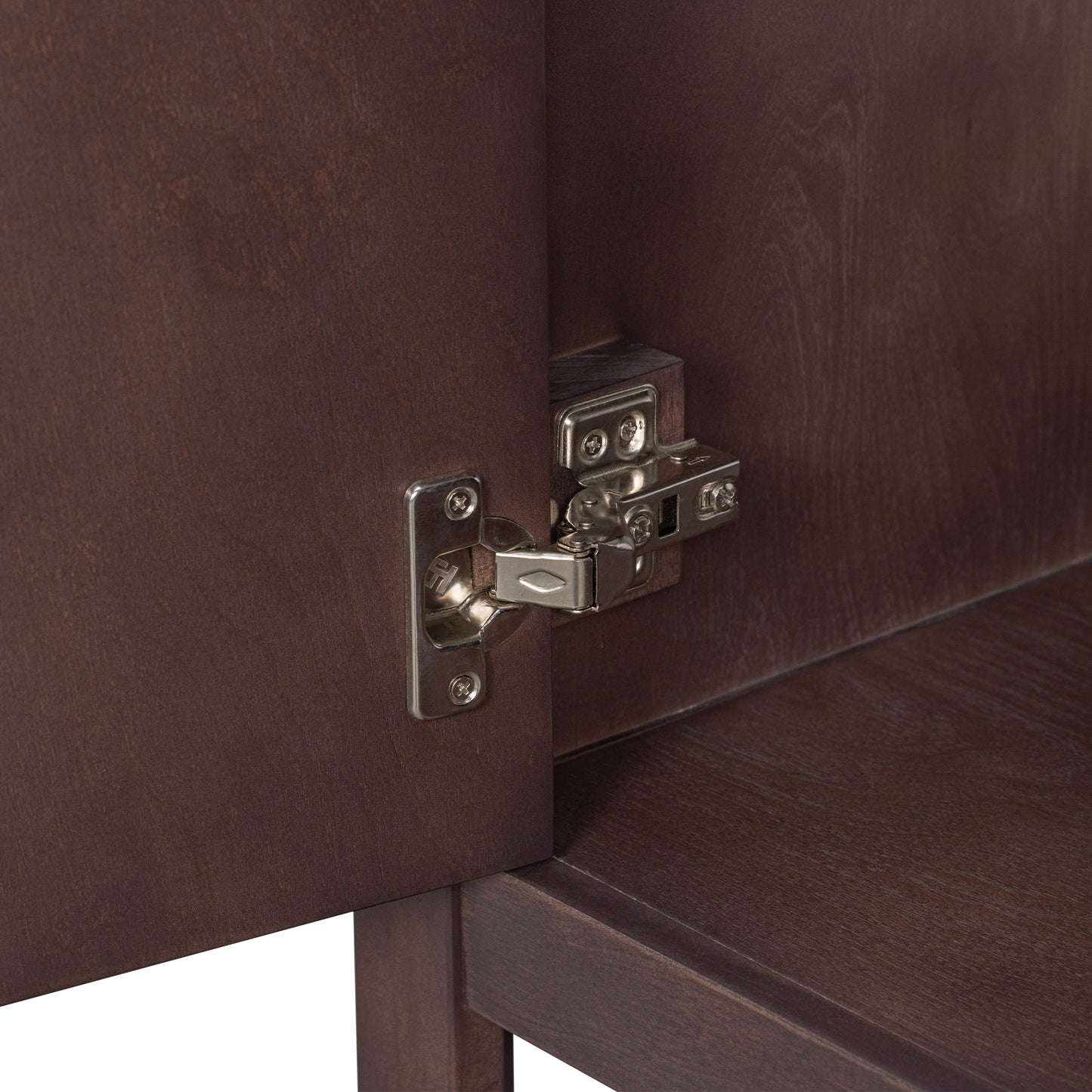 VanityFus 24-in Brown Bathroom Vanity Single Sink Combo Ceramic Top 1 door Undermount