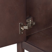 VanityFus 24-in Brown Bathroom Vanity Single Sink Combo Ceramic Top 1 door Undermount