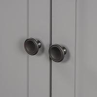 VanityFus 24-in gray Bathroom Vanity Single Sink Combo Ceramic Top 1 door Undermount