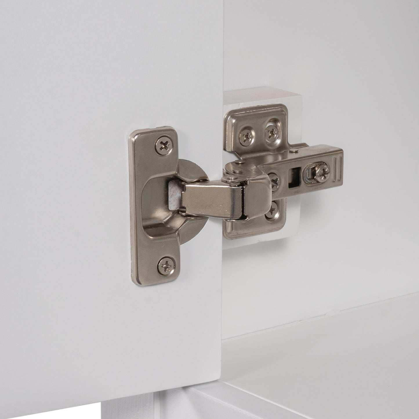 VanityFus 24-in White Bathroom Vanity Single Sink Combo Ceramic Top 1 door Undermount