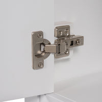 VanityFus 24-in White Bathroom Vanity Single Sink Combo Ceramic Top 1 door Undermount