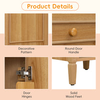VanityFus 20-in Wood Bathroom Vanity Single Sink Combo Ceramic Top 1 Soft Close Door 1 drawer Undermount Adjustable Shelves