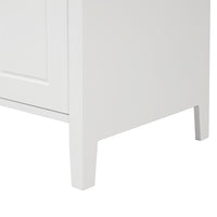 VanityFus 24-in Bathroom Vanity White Single Sink Combo with Ceramic Top 1 Soft Close Door 2 Drawers Adjustable Shelves