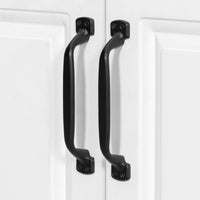 VanityFus 36-in White Bathroom Vanity Single Sink Combo Ceramic Top 2 doors 3 drawers Undermount