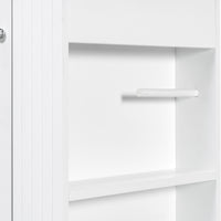 VanityFus 20-in Bathroom Vanity White Single Sink Combo with Ceramic Top 1 Door 1 Drawer