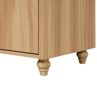 VanityFus 30-in Bathroom Vanity Wood Single Sink Combo with Ceramic Top 2 Doors 1 Drawer Adjustable Shelves