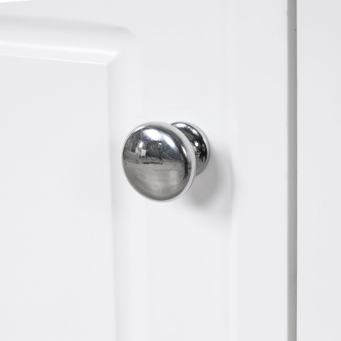 VanityFus 18.6-in White Bathroom Vanity Single Sink Combo with Ceramic Top Undermount 1 door 2 drawers Adjustable Shelves