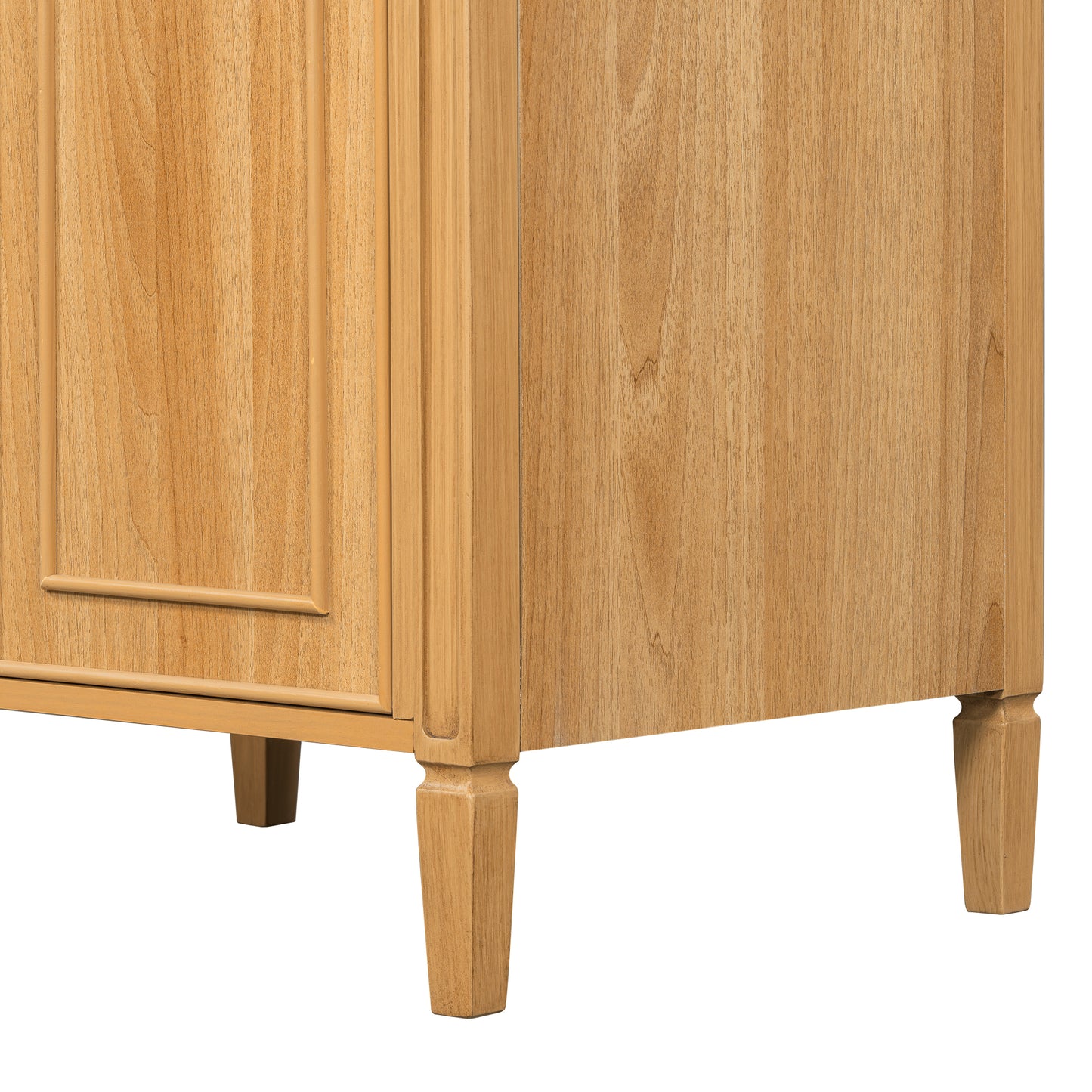 VanityFus 18.6-in Wood Bathroom Vanity Single Sink Combo with Ceramic Top 1 Soft Close door 3 drawers Undermount