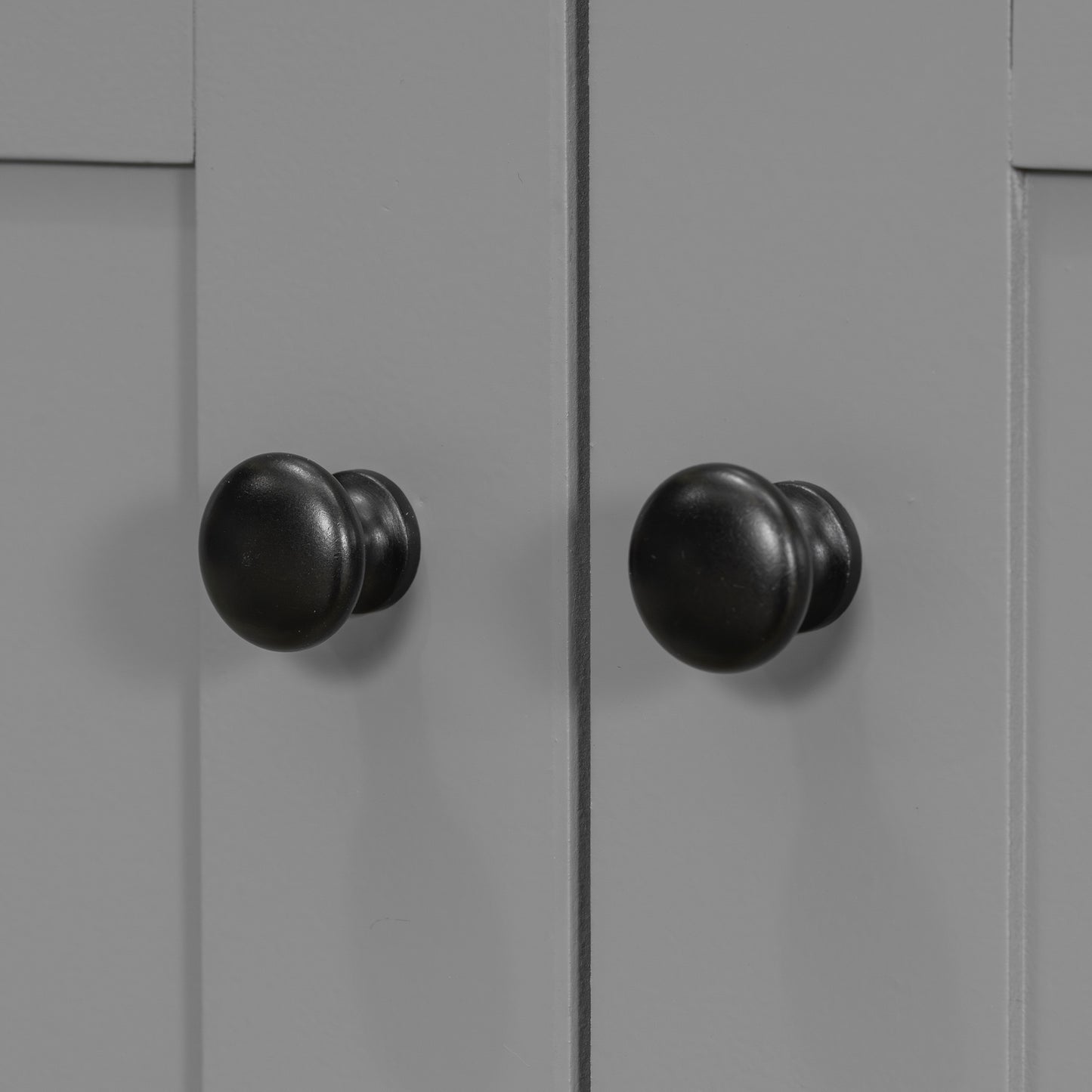 VanityFus 36-in Gray Bathroom Vanity White Single Sink Combo with Ceramic Top 2 Soft close doors 5 drawers