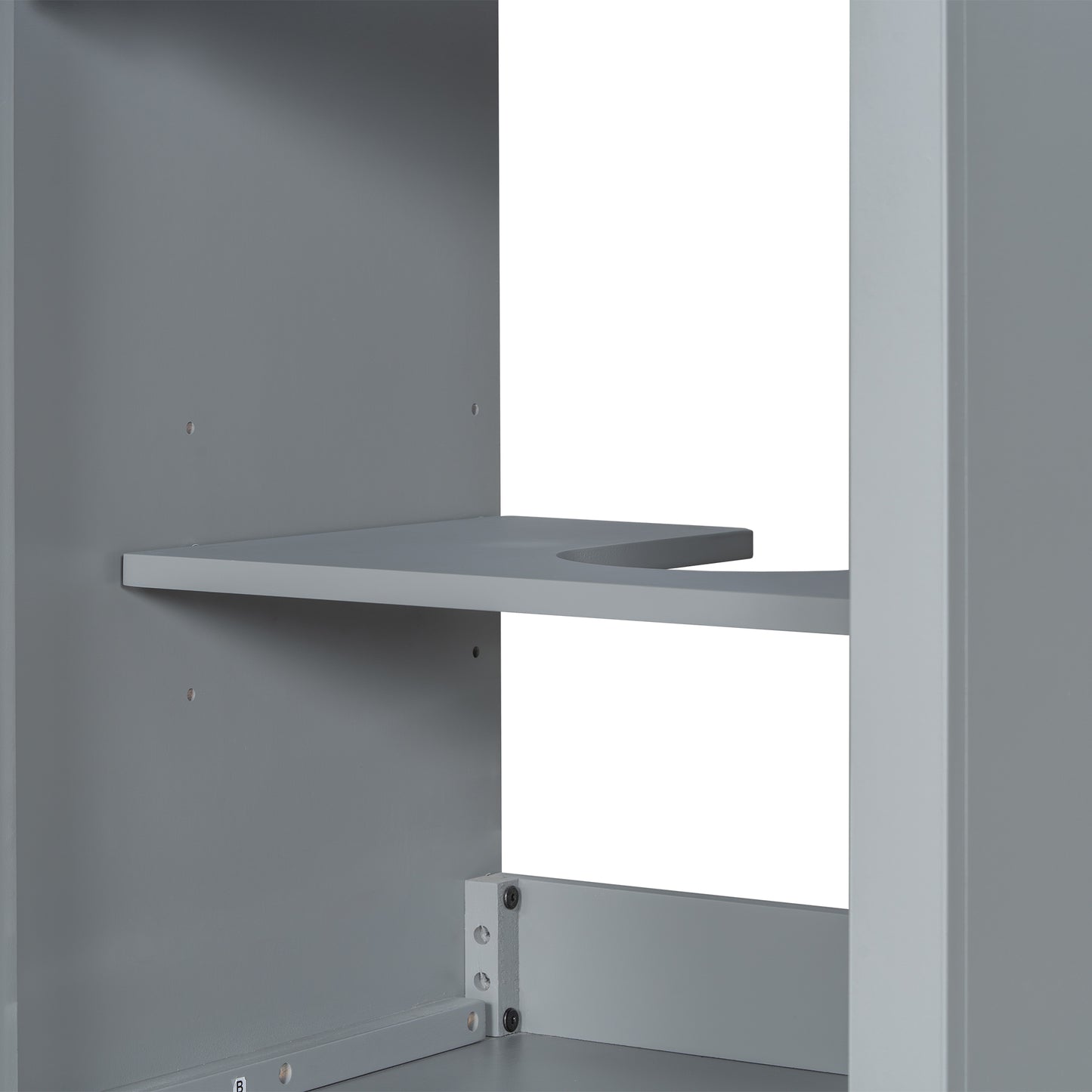 VanityFus Gray 20-in Bathroom Vanity Single Sink Combo Ceramic Top 1 Soft-Close Doors Adjustable shelves