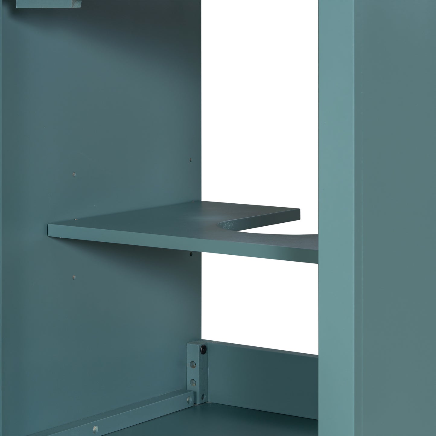 VanityFus Green 20-in Bathroom Vanity Single Sink Combo Ceramic Top 1 Soft-Close Doors Adjustable shelves