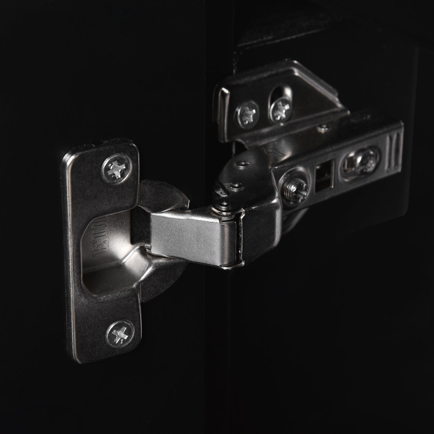VanityFus 24-in Bathroom Vanity Black Single Sink Combo Ceramic Top 1 Soft-Close Doors 2 Drawer