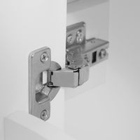 VanityFus 24-in Bathroom Vanity White Single Sink Combo Ceramic Top 1 Soft-Close Doors 2 Drawer