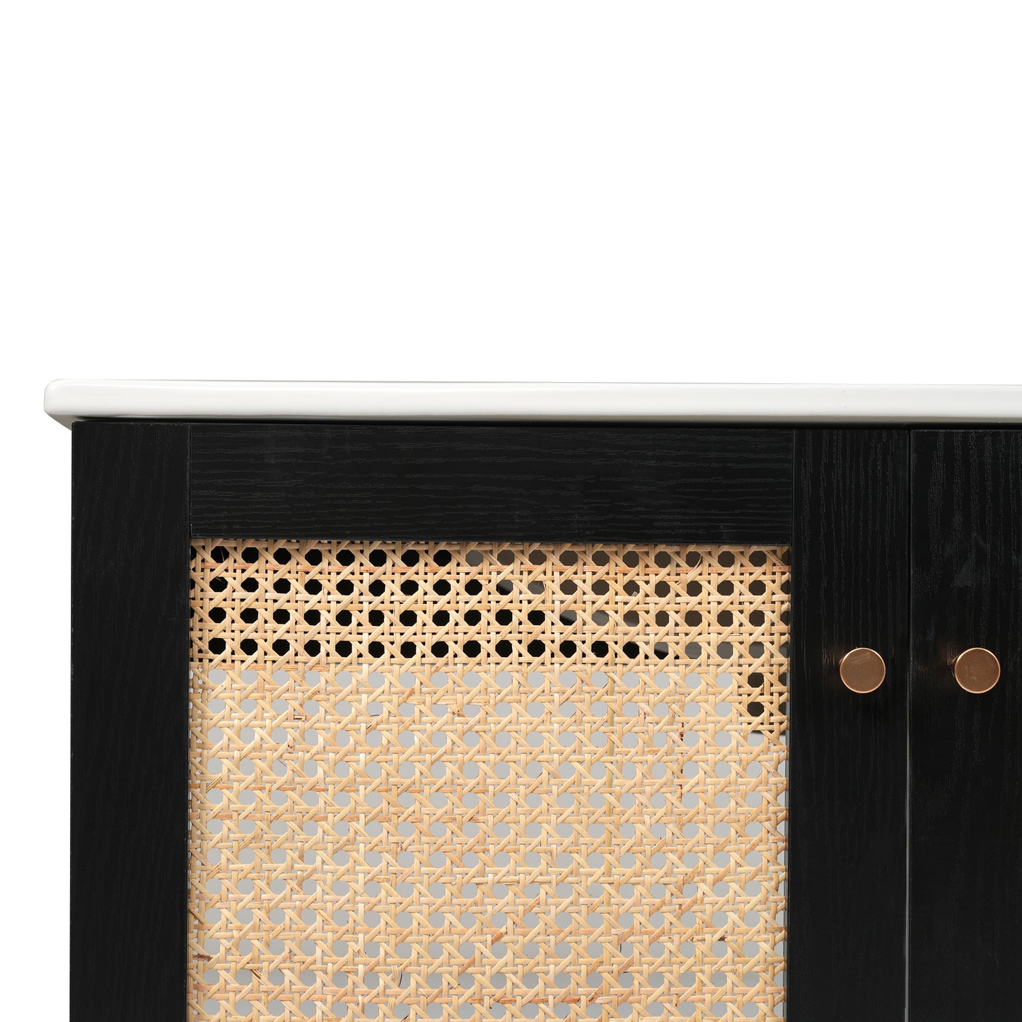 VanityFus 29.84-in Black Bathroom Vanity Single Sink Combo Ceramic Top 2 Soft-Close Doors Adjustable shelve