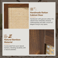 VanityFus Dark Walnut 29.9-in Bathroom Vanity Single Sink Combo Ceramic Top 2 Soft-Close Doors Adjustable shelves