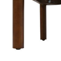 VanityFus Dark Walnut 29.9-in Bathroom Vanity Single Sink Combo Ceramic Top 2 Soft-Close Doors Adjustable shelves