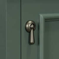 VanityFus Green 20-in Bathroom Vanity Single Sink Combo Ceramic Top 1 Soft-Close Doors 1 Drawer Adjustable shelves