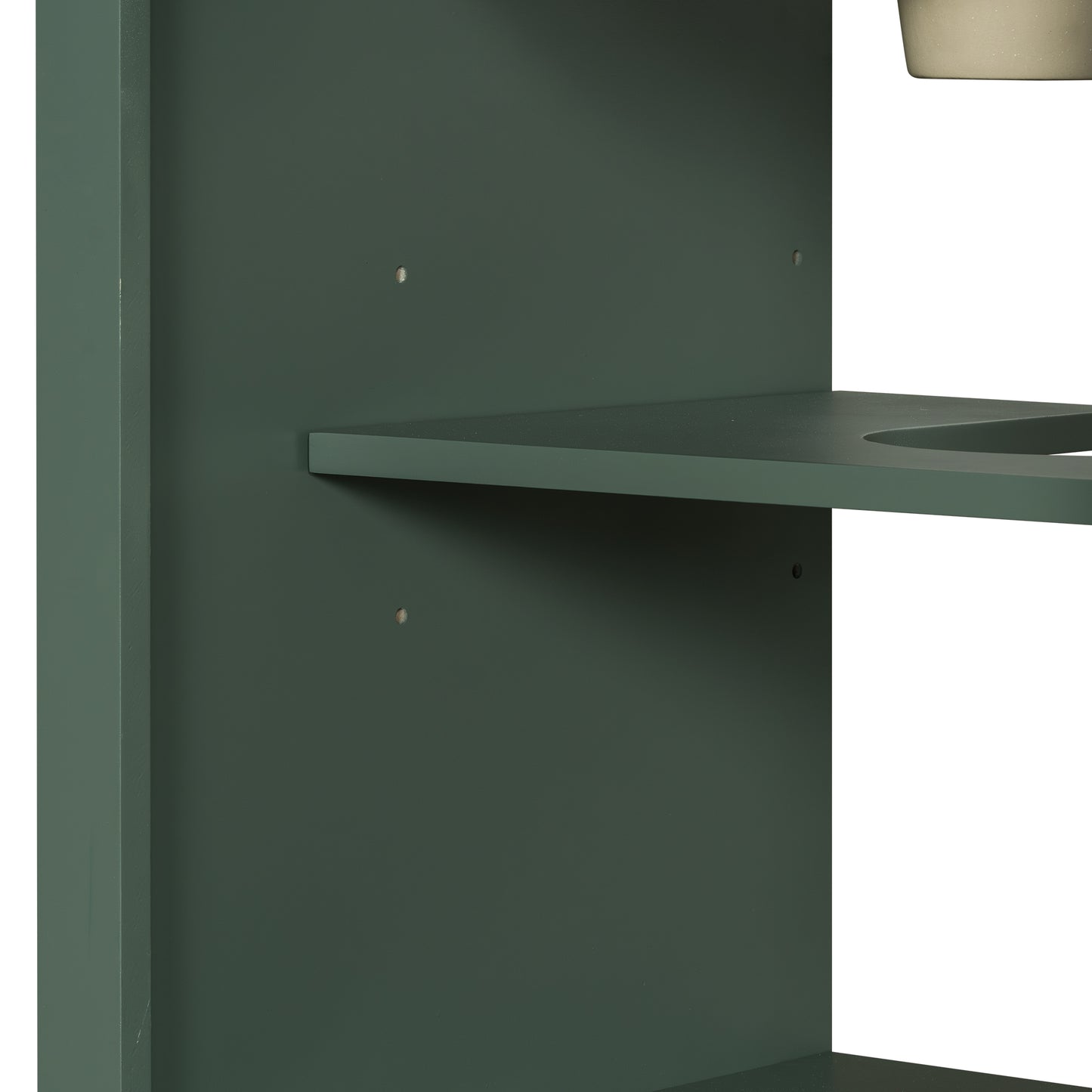 VanityFus Green 20-in Bathroom Vanity Single Sink Combo Ceramic Top 1 Soft-Close Doors 1 Drawer Adjustable shelves