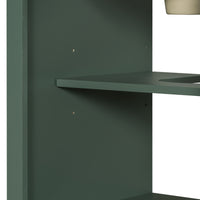 VanityFus Green 20-in Bathroom Vanity Single Sink Combo Ceramic Top 1 Soft-Close Doors 1 Drawer Adjustable shelves