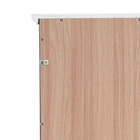 VanityFus White 15.67-in x 23.96-in x 67.57-in Wood Freestanding Soft Close Linen Cabinet adjustable shelves 4 Soft close doors 1 drawers