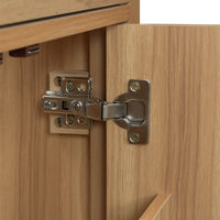 VanityFus 24-in Bathroom Vanity Single Sink Combo Wood Ceramic Top 2 Soft-Close Doors 1 Drawer