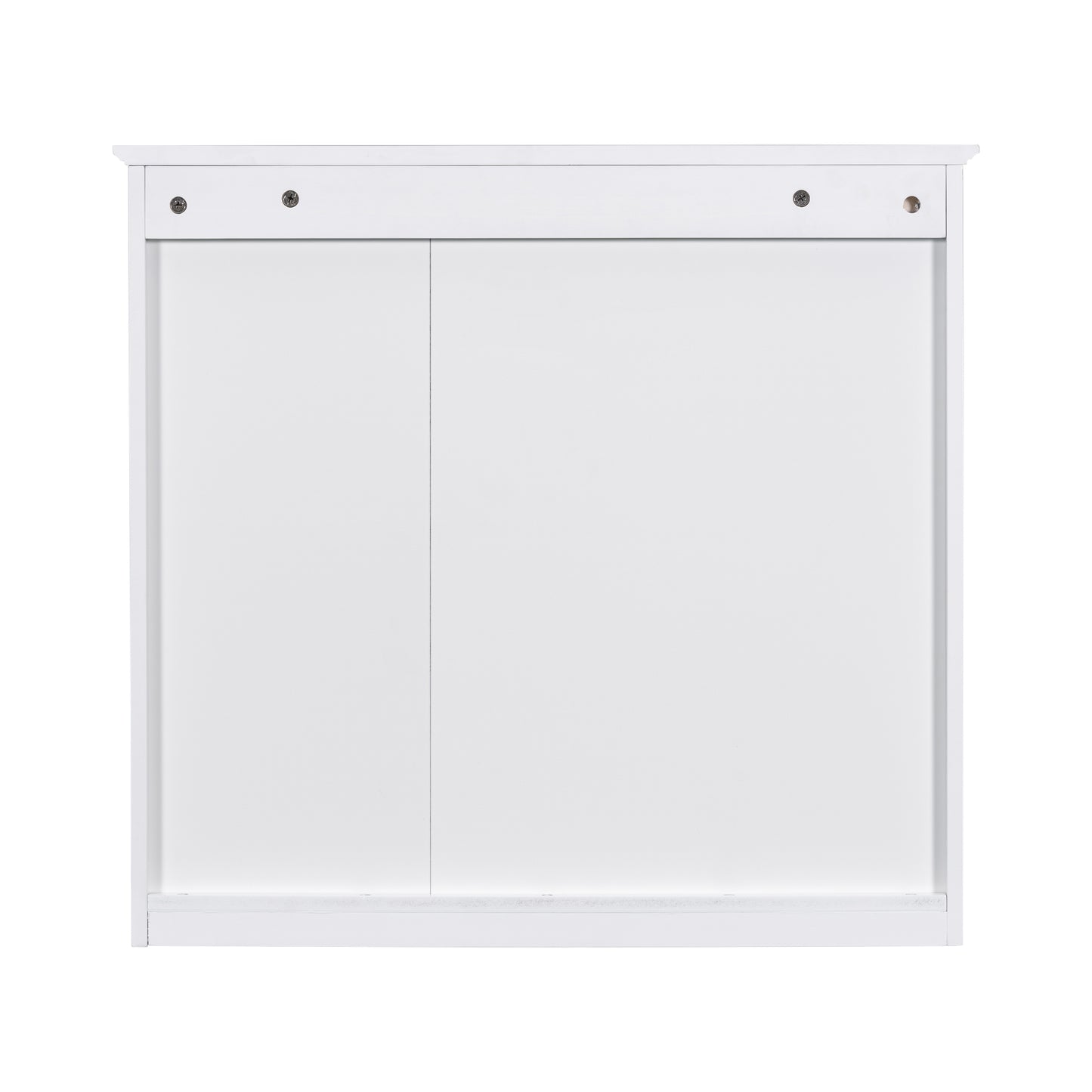 VanityFus 30-in White Bathroom Vanity Single Sink Medicine Cabinet Combo with Ceramic Top Undermount 1 Soft Close Door 3 Drawers (Mirror Included)