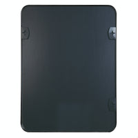 VanityFus 40-in W 30-in H Rectangle Framed Beveled Bathroom Vanity Mirror Wall Mirror (Matte Black)