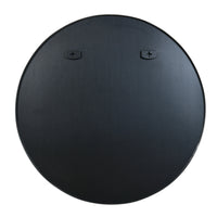 VanityFus 42-in W 42-in H Round Silver Framed Beveled Bathroom Vanity Mirror Wall Mirror