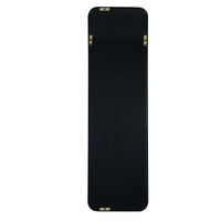 VanityFus 47-in W 14-in H Rectangle Framed Beveled Bathroom Vanity Mirror Wall Mirror (Matte Black)