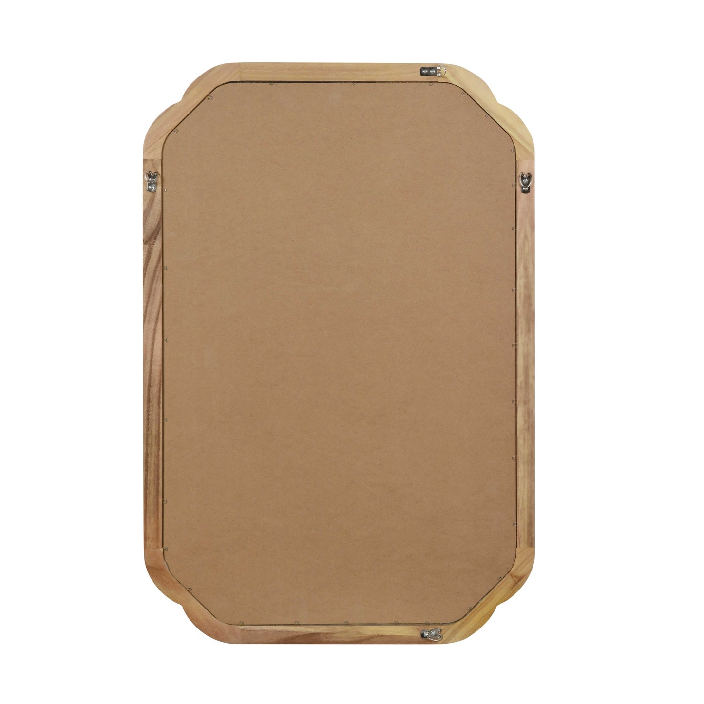 VanityFus 36-in W 24-in H Oval Yellowish-Brown Framed Beveled Bathroom Vanity Mirror Wall Mirror