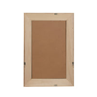 VanityFus 30-in W 20-in H Rectangle Natural Wood Framed Bathroom Vanity Mirror Wall Mirror
